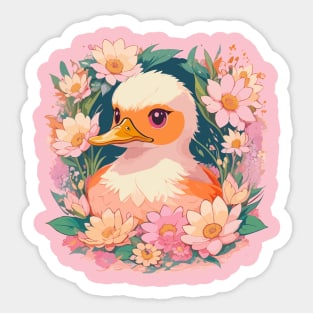 Cute Duck Sticker